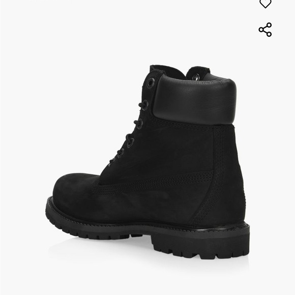 🎈 Classic black Timberland boots - Picture 3 of 6